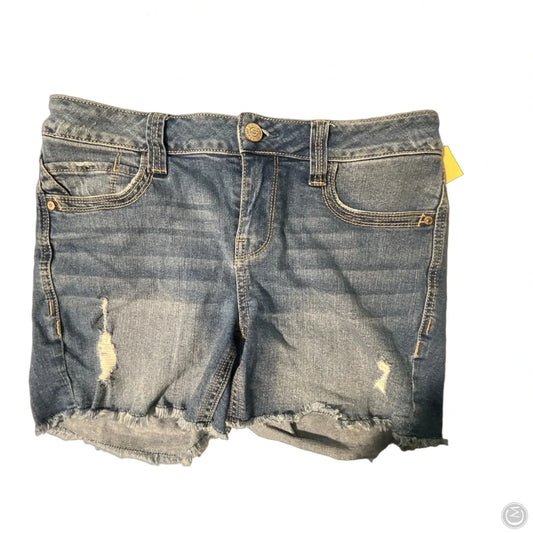 Shorts By Seven 7 In Blue Denim, Size: 6