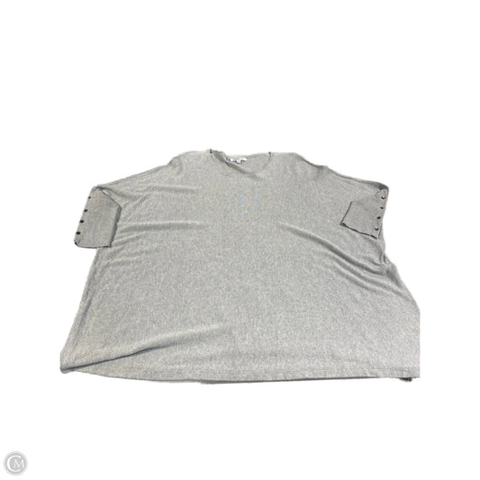 Sweater By Jennifer Lopez In Grey, Size: M