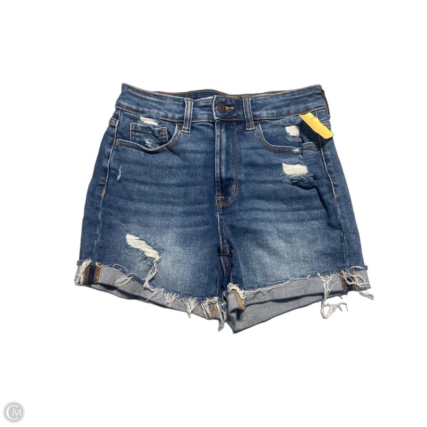 Shorts By Zenana In Blue Denim, Size: 4
