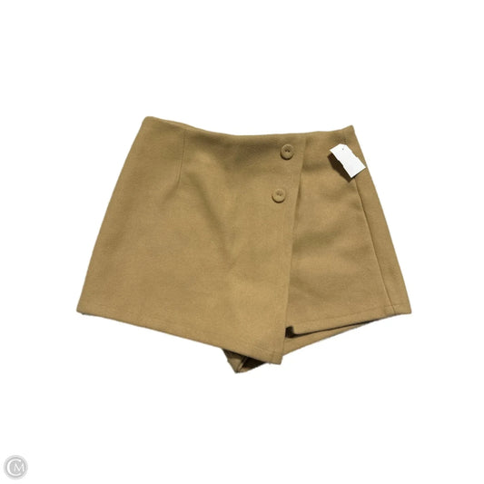 Skort By Forever 21 In Tan, Size: M