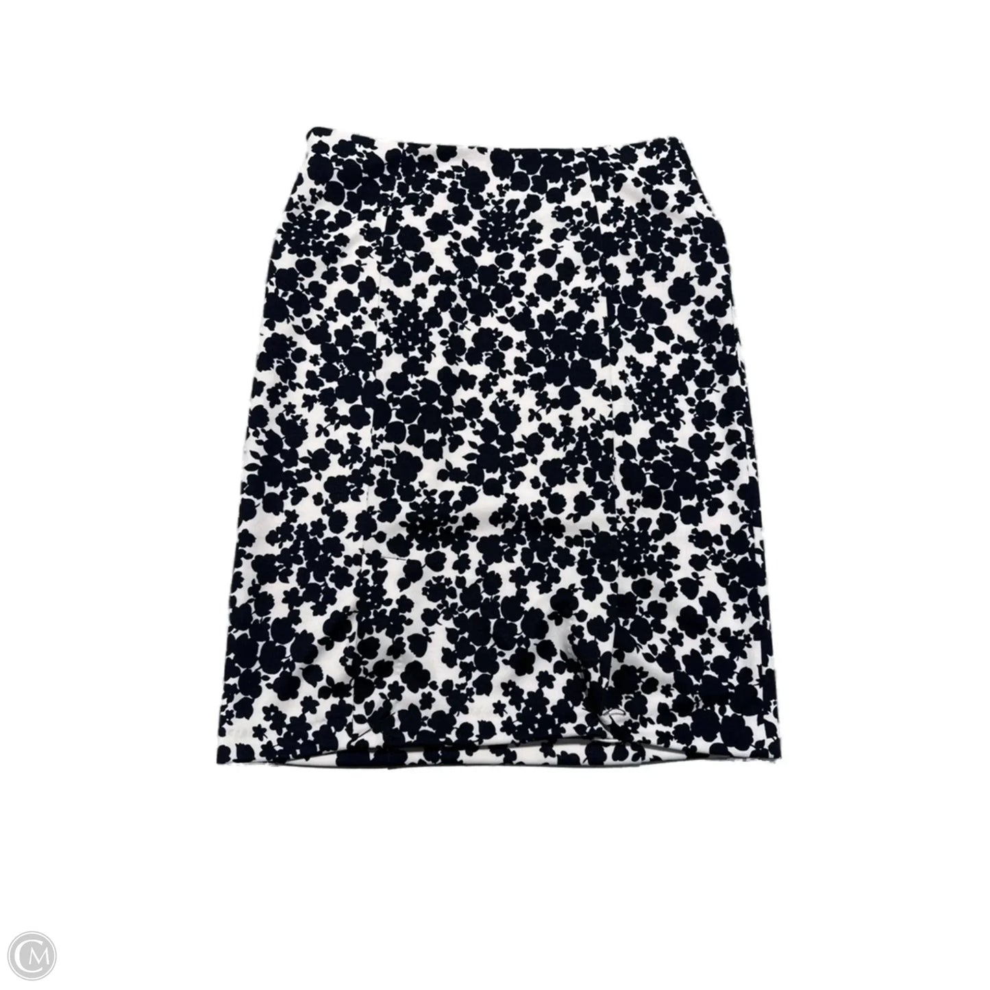 Skirt Midi By Michael By Michael Kors In Black & White, Size: 6