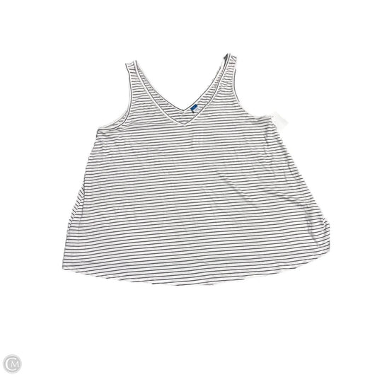 Tank Top By Old Navy In Black & White, Size: 2x