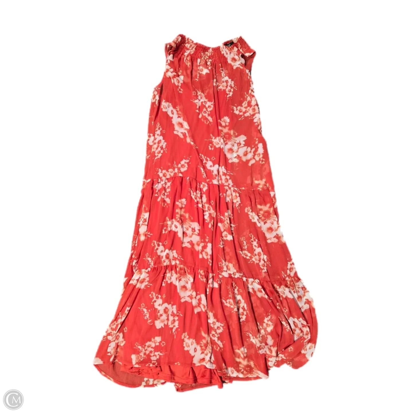 Dress Casual Maxi By Simply Vera In Red & White, Size: Xl