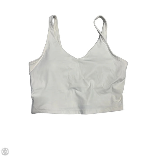 Athletic Bra By Cme In White, Size: L