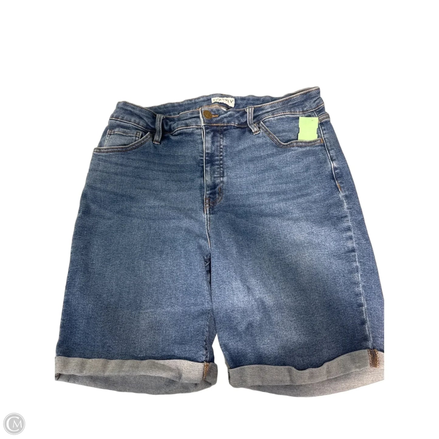 Shorts By Ava & Viv In Blue Denim, Size: 14