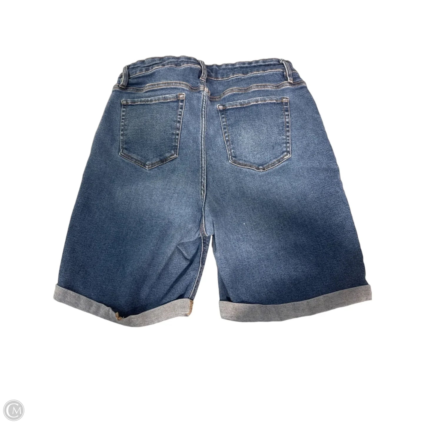 Shorts By Ava & Viv In Blue Denim, Size: 14