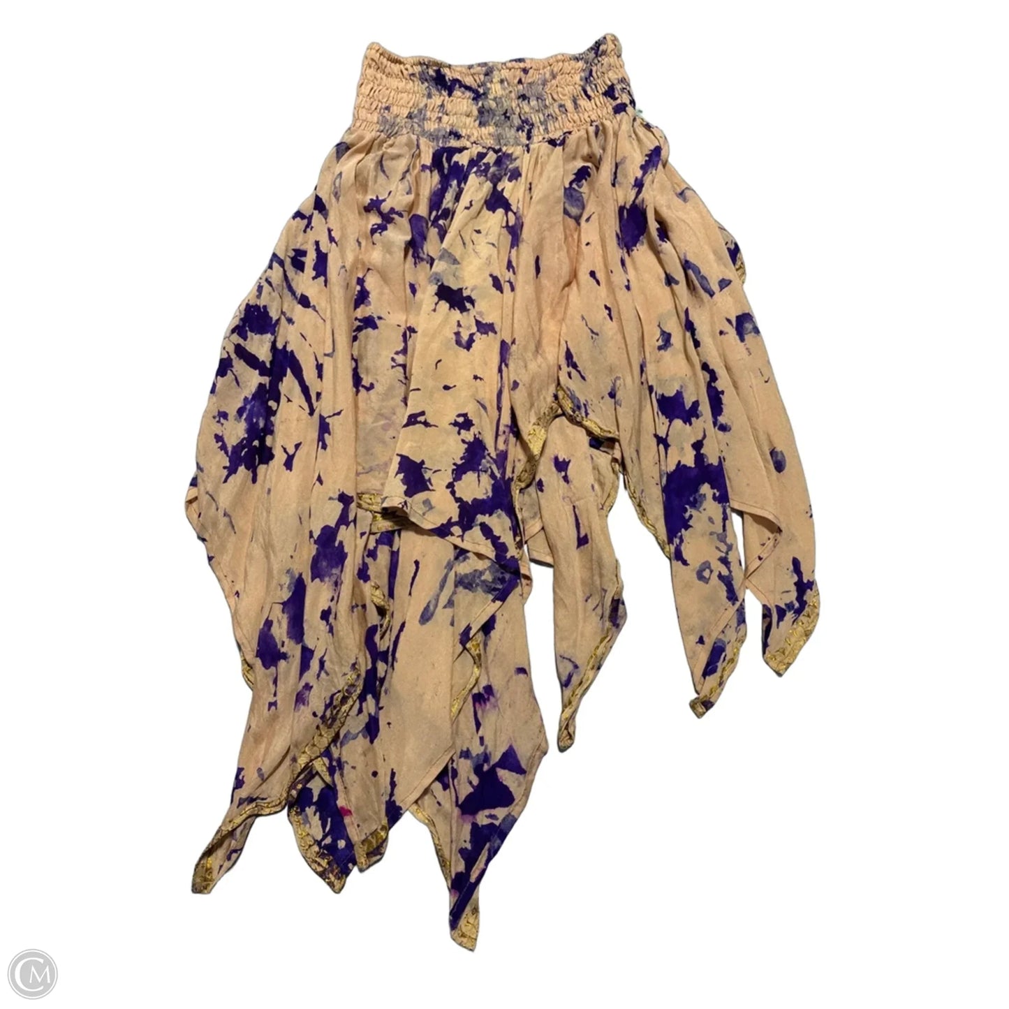 Skirt Midi By Cme In Tie Dye Print, Size: S
