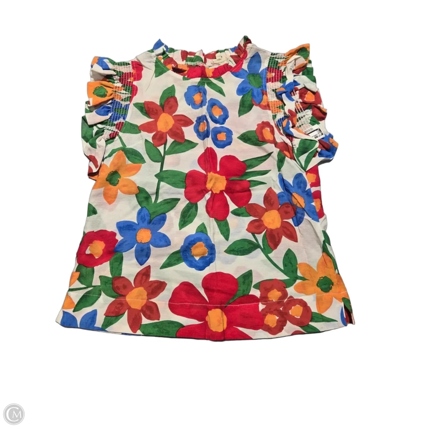 Top Short Sleeve By Jodifl In Floral Print, Size: S