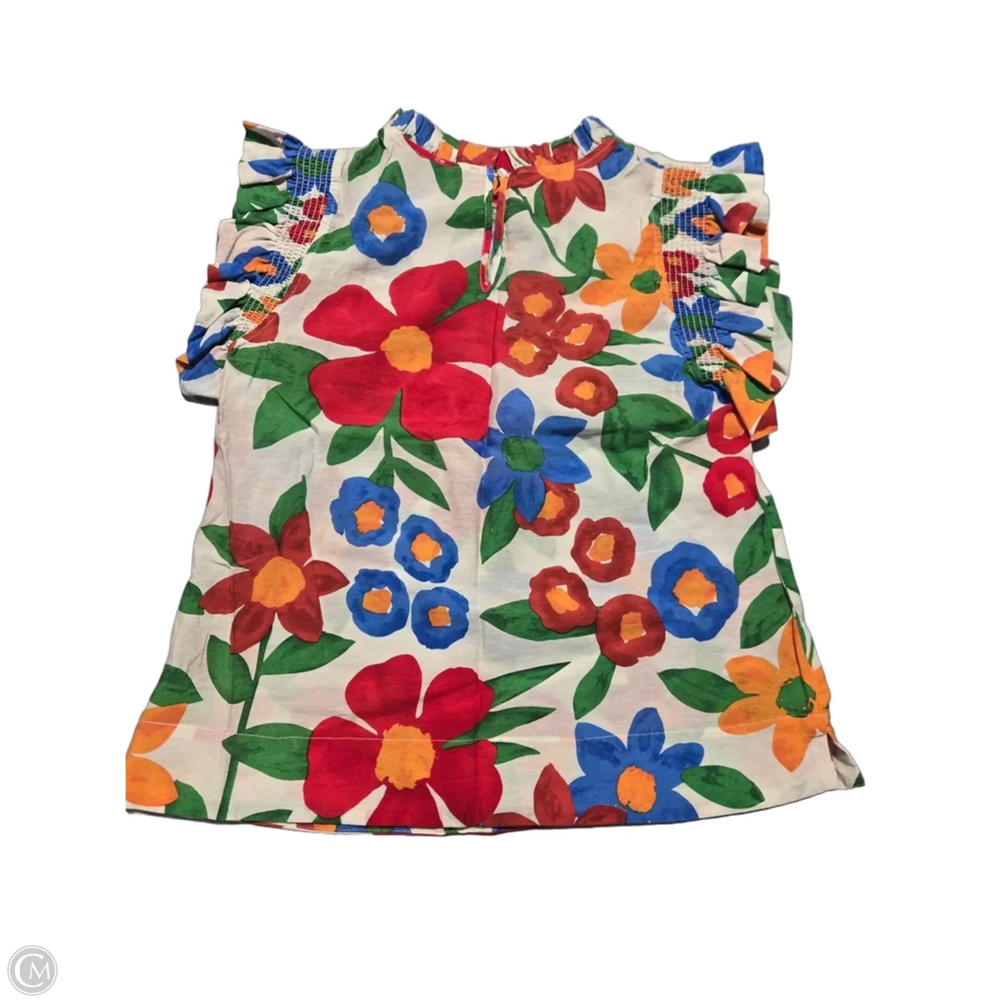 Top Short Sleeve By Jodifl In Floral Print, Size: S