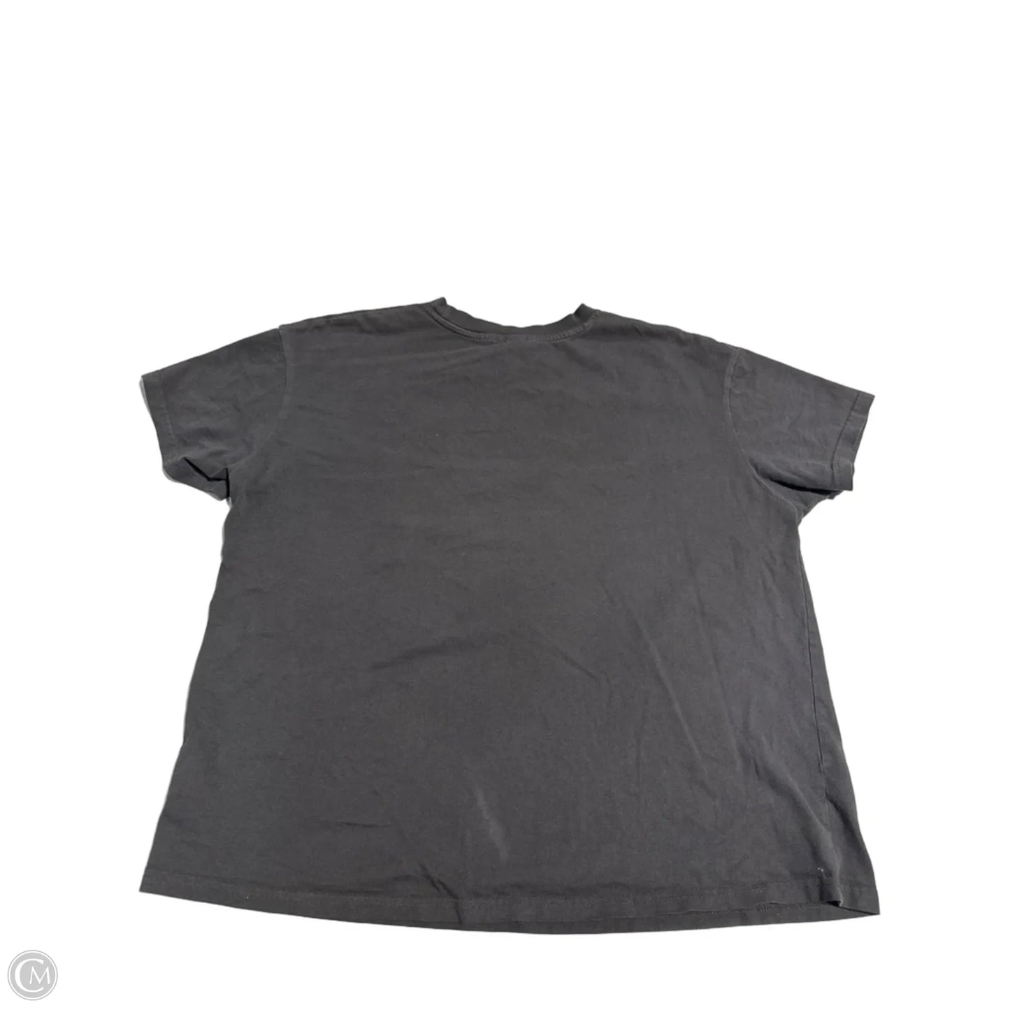 Top Short Sleeve Basic By H&m In Grey, Size: L