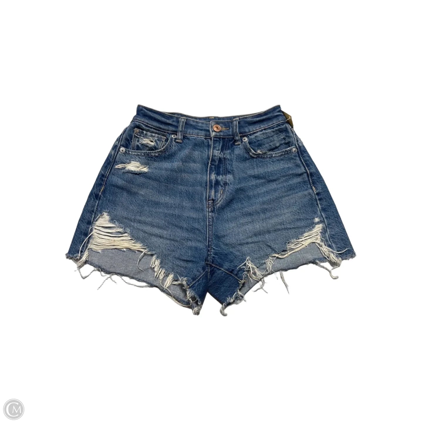Shorts By American Eagle In Blue, Size: 0