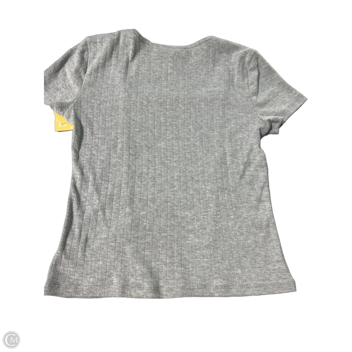 Top Short Sleeve By Pink Republic In Grey, Size: M