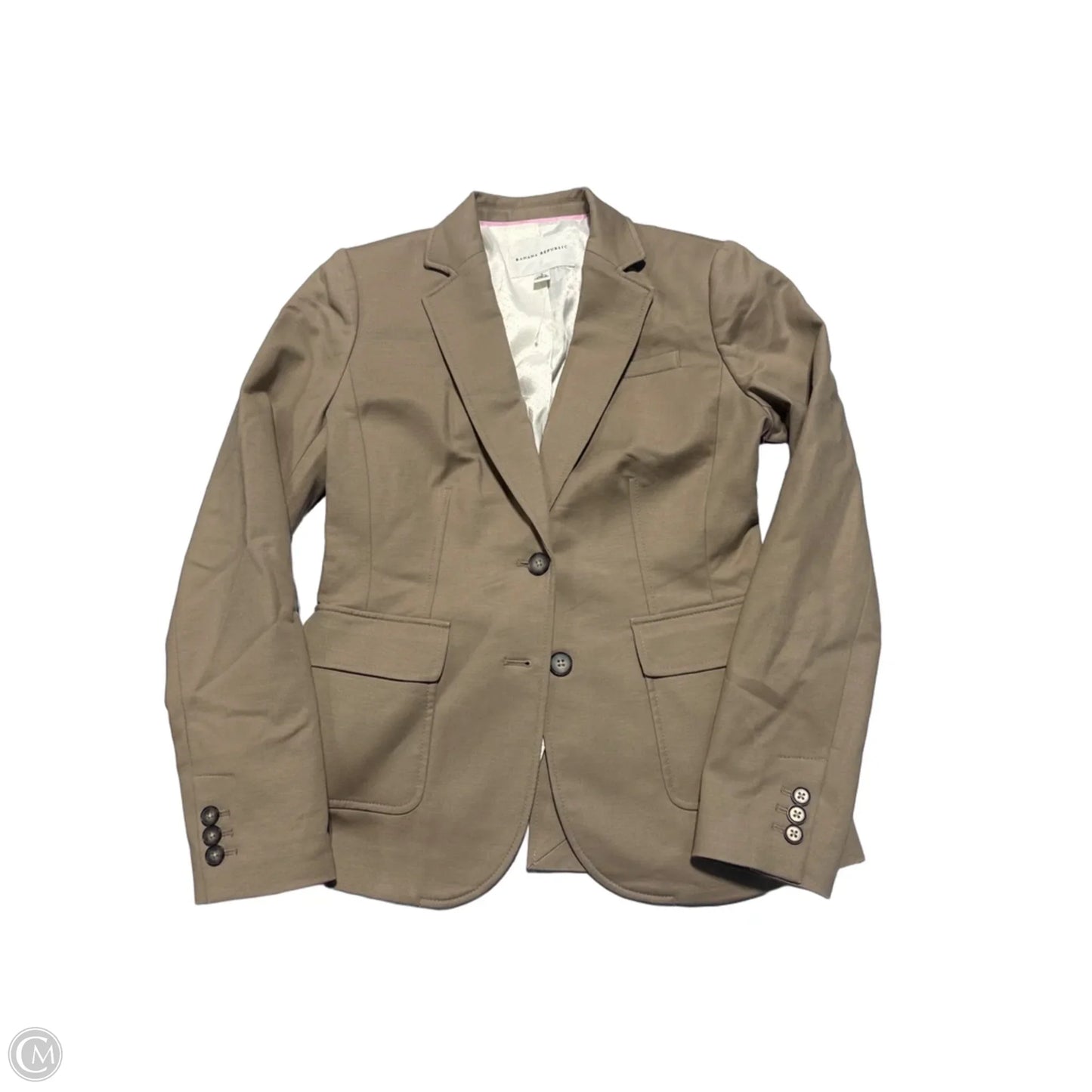 Blazer By Banana Republic In Brown, Size: 4