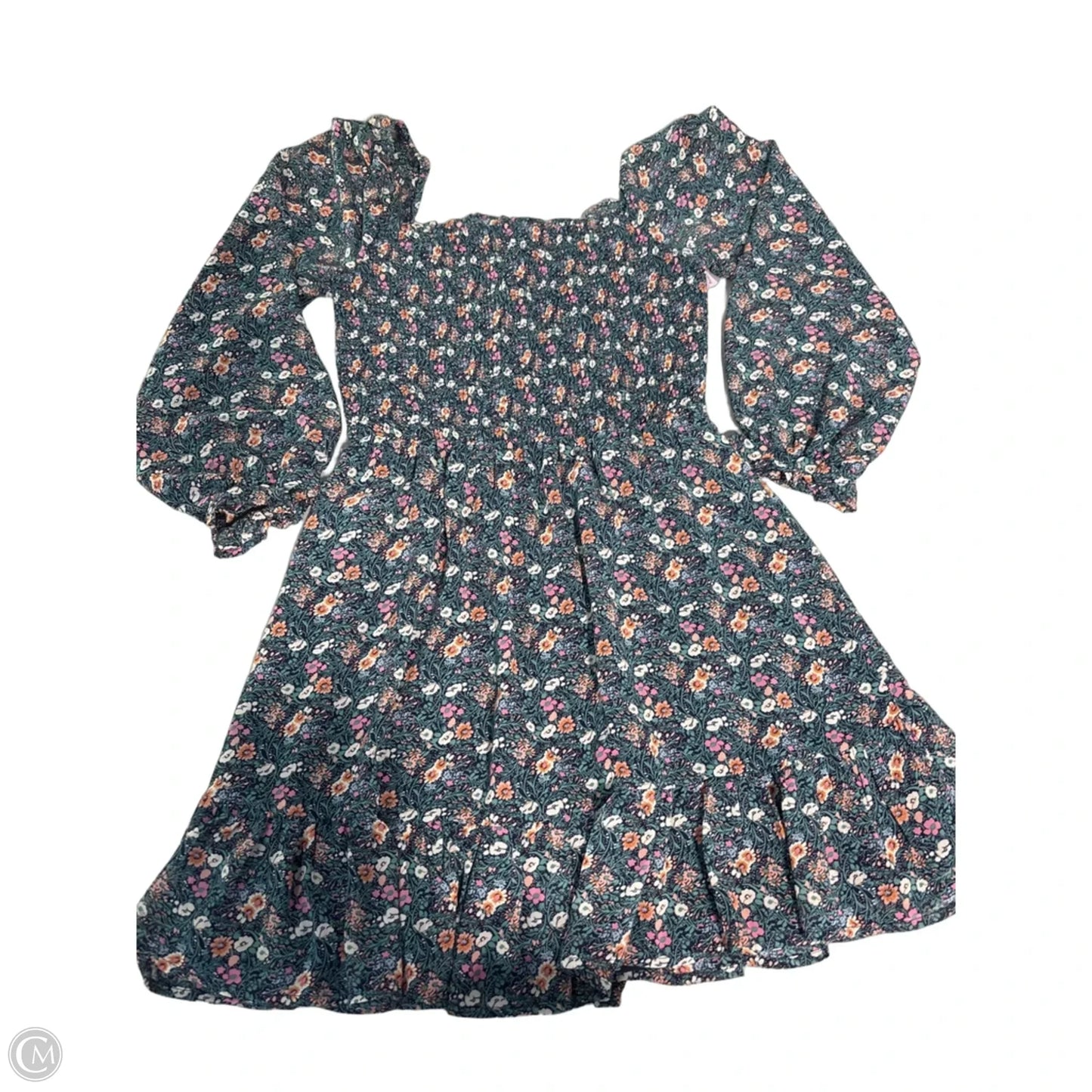 Dress Casual Short By As U Wish In Floral Print, Size: M