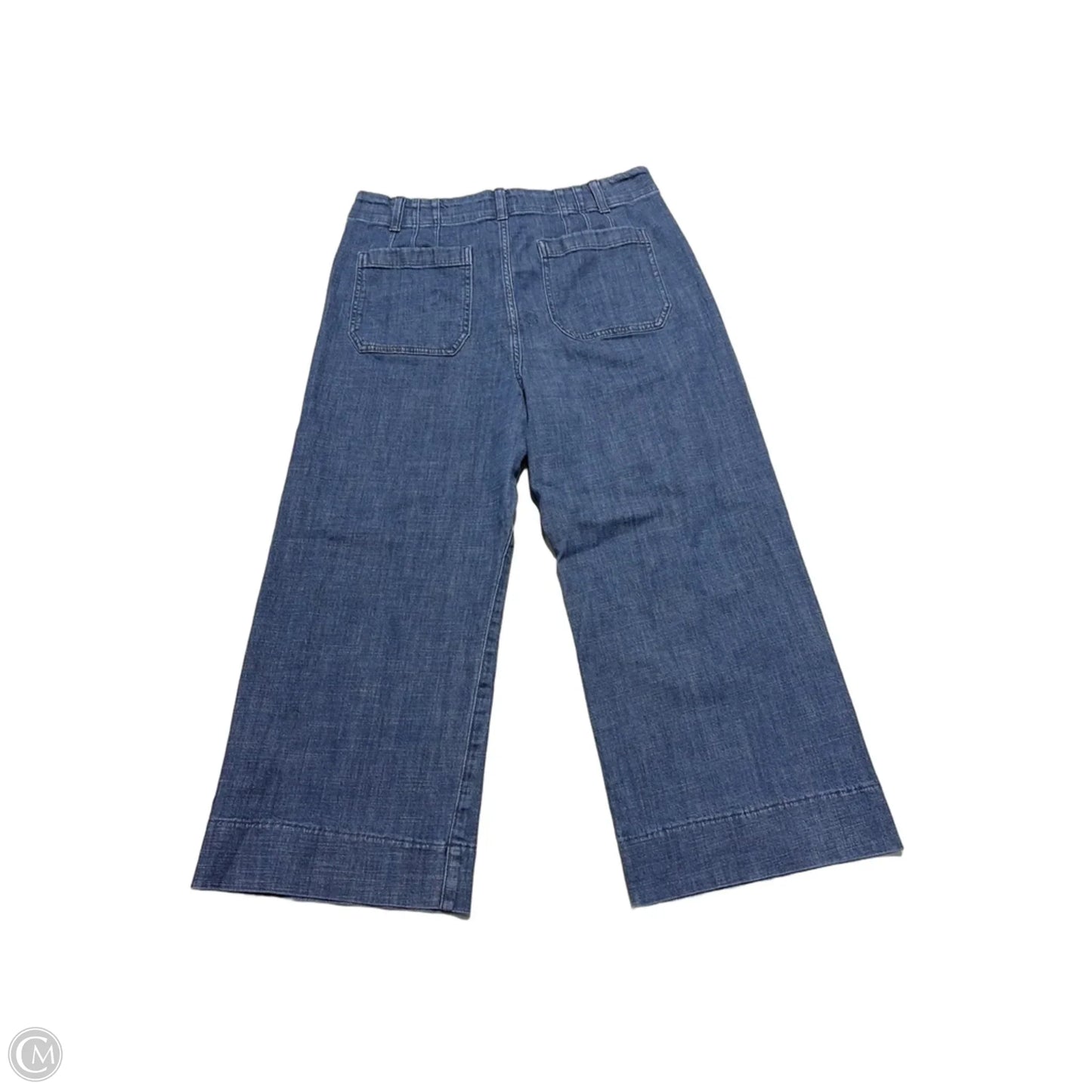 Jeans Wide Leg By Lc Lauren Conrad In Blue Denim, Size: 16