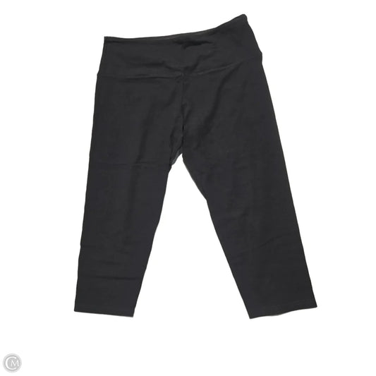 Athletic Capris By Cme In Black, Size: L