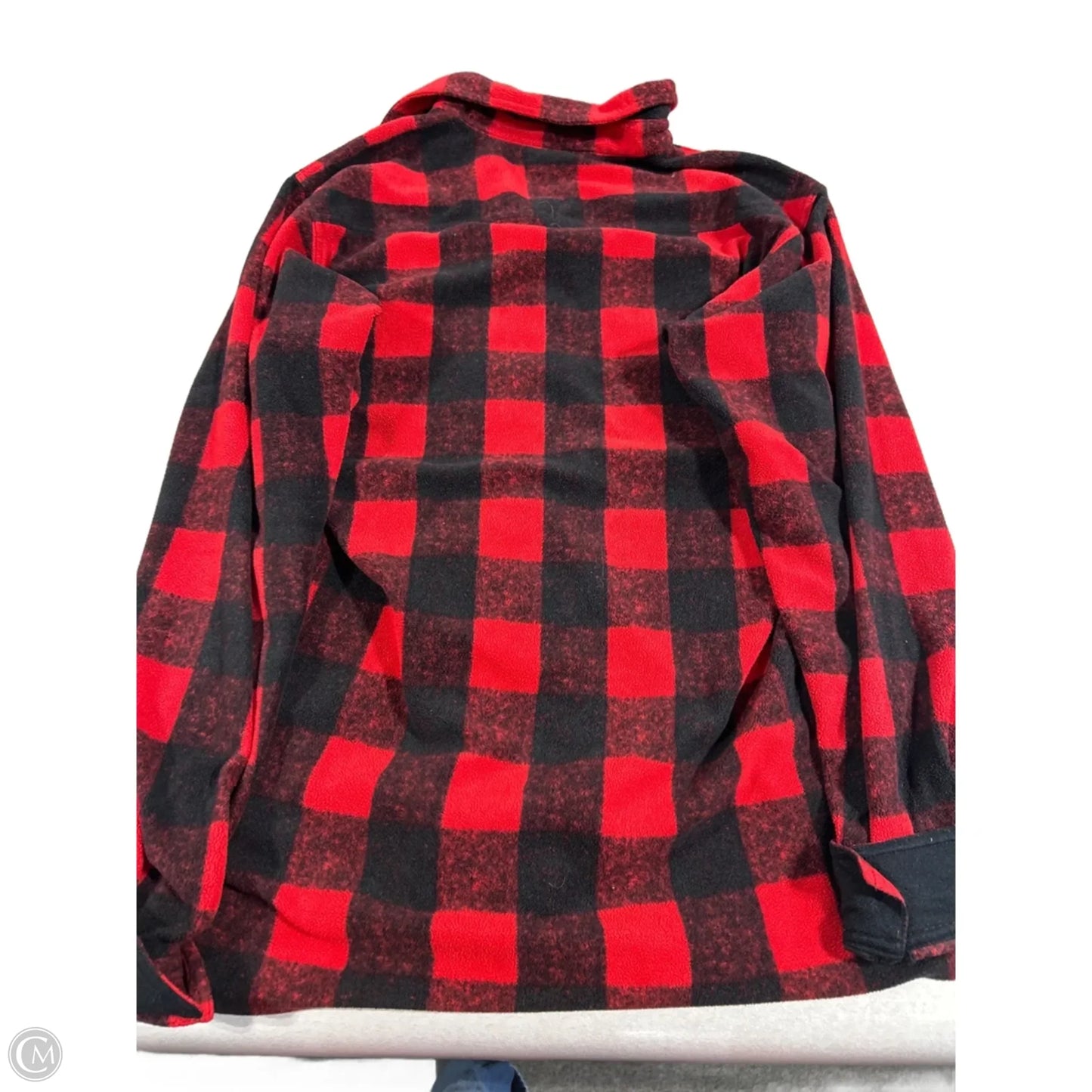 Top Long Sleeve By Columbia In Plaid Pattern, Size: S