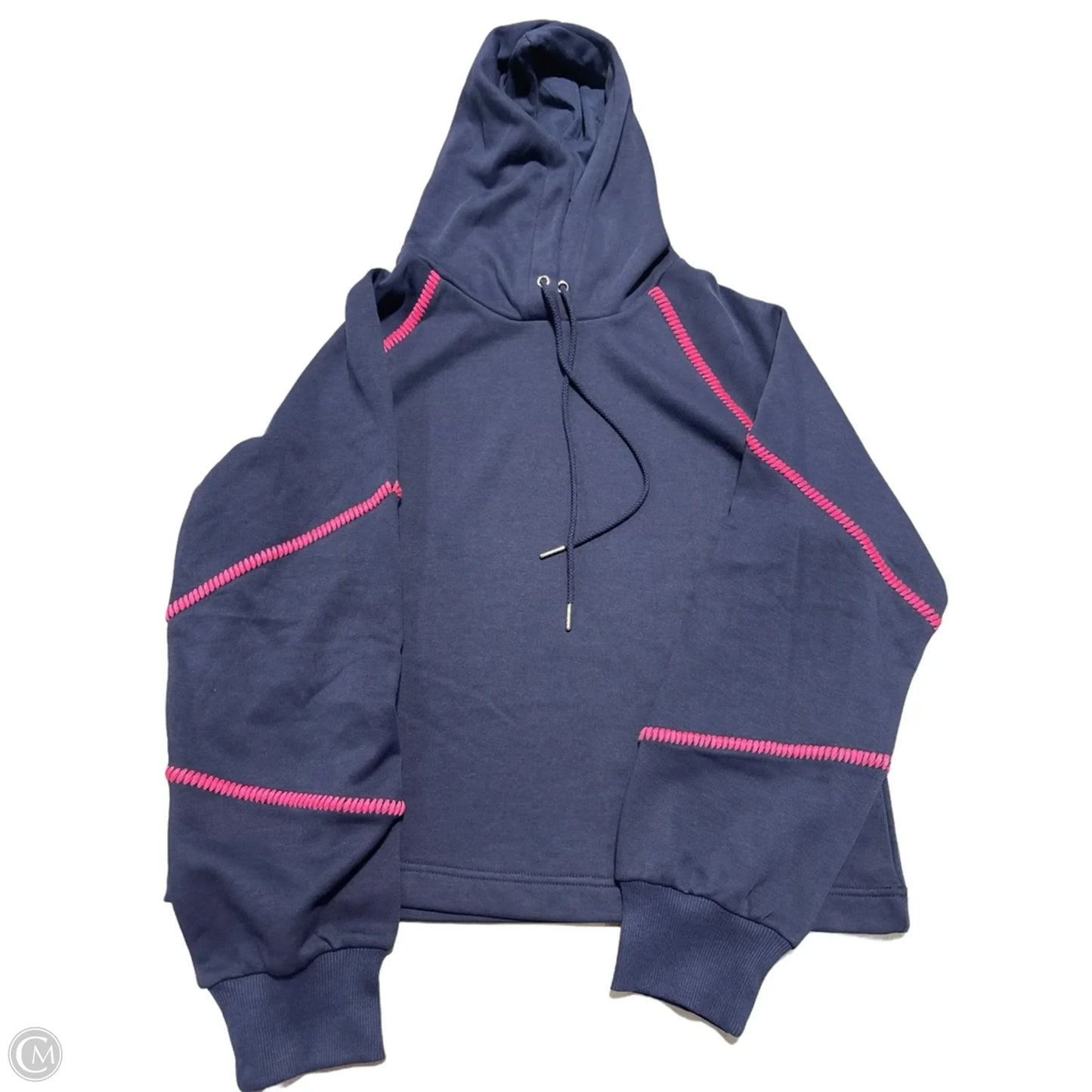 Sweatshirt Hoodie By Evereve In Navy, Size: M