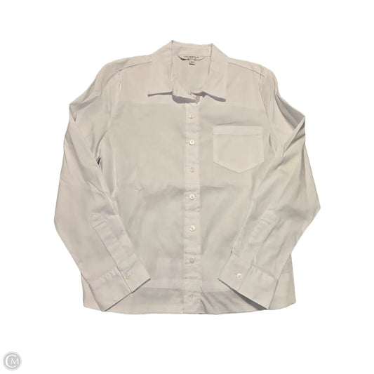 Top Long Sleeve Basic By Liverpool In White, Size: Xs