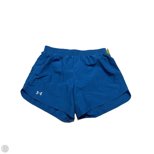 Athletic Shorts By Under Armour In Blue, Size: M