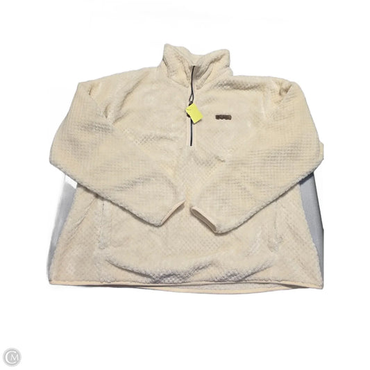 Jacket Fleece By Columbia In Cream, Size: 2x