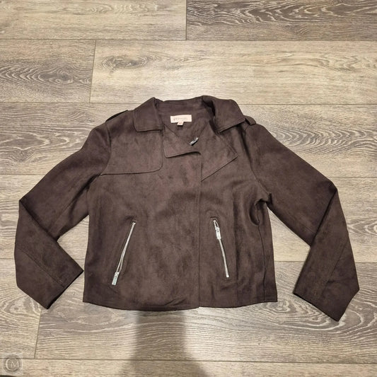 Jacket Other By Philosophy In Brown, Size: Xl