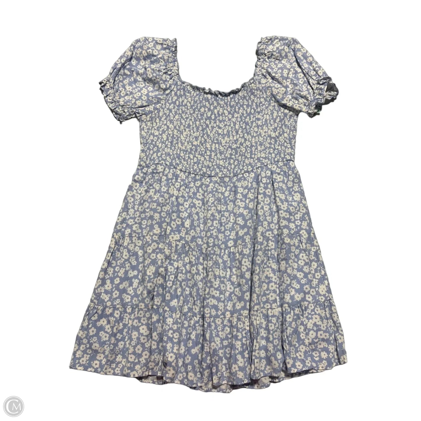Dress Casual Short By Altard State In Blue & White, Size: Xl