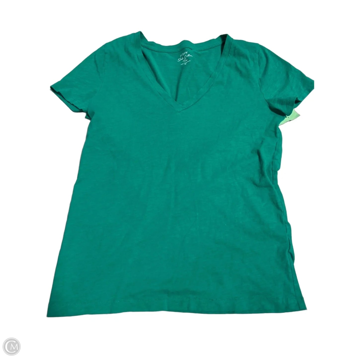 Top Short Sleeve By J. Crew In Green, Size: M