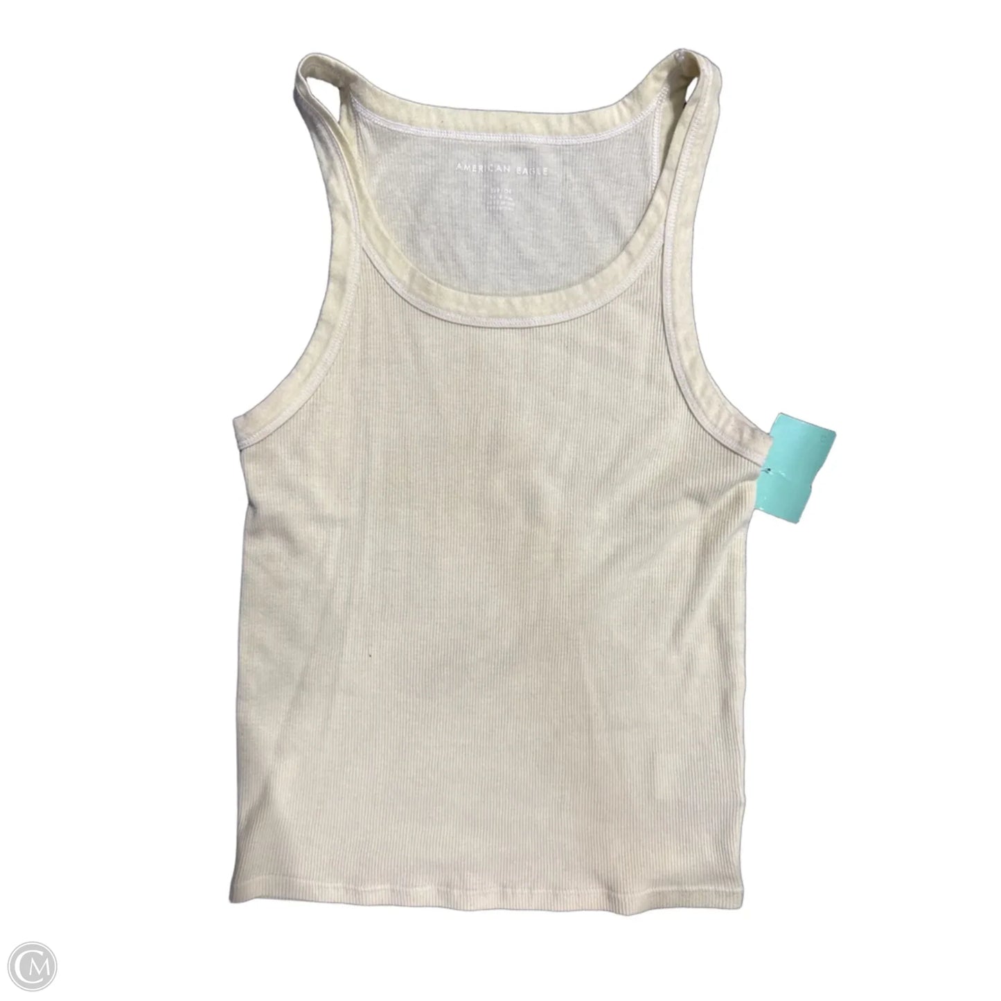 Tank Top By American Eagle In Yellow, Size: S