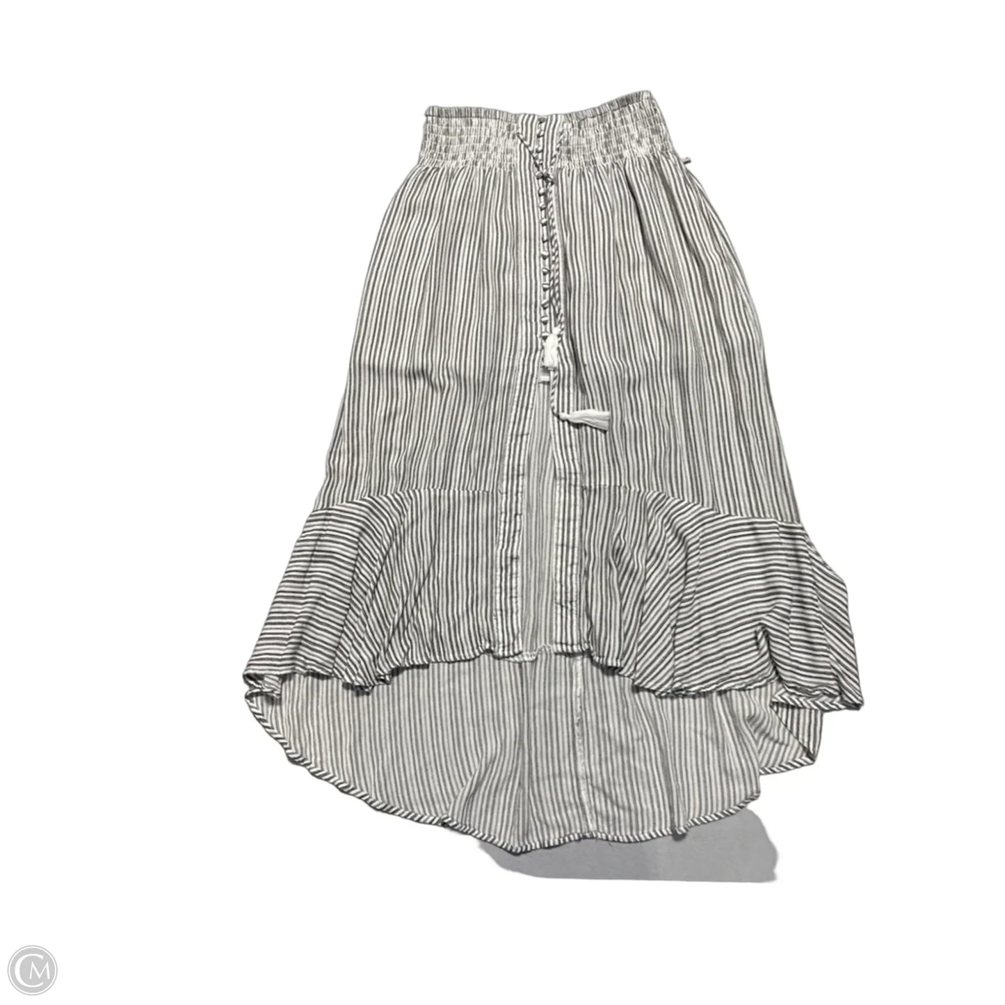 Skirt Maxi By American Eagle In Striped Pattern, Size: S