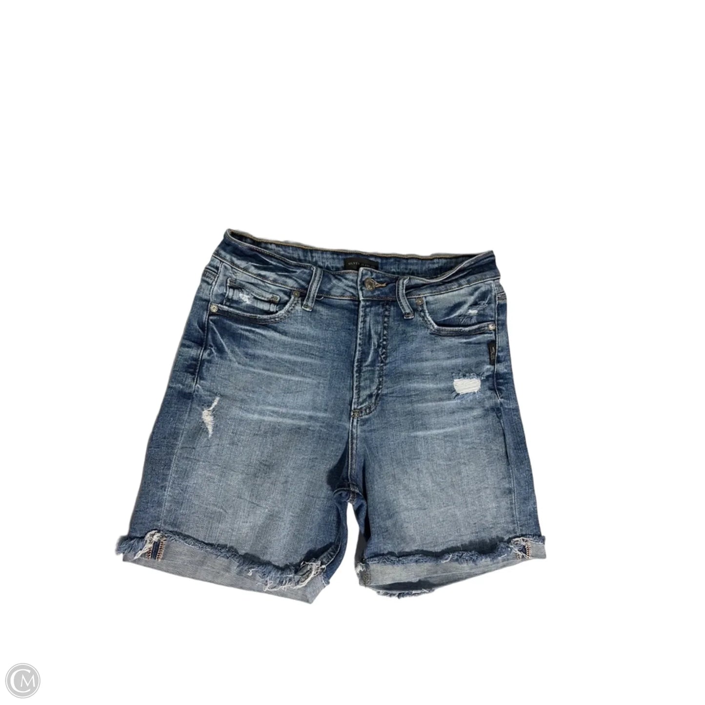Shorts By Cmc In Blue Denim, Size: 4