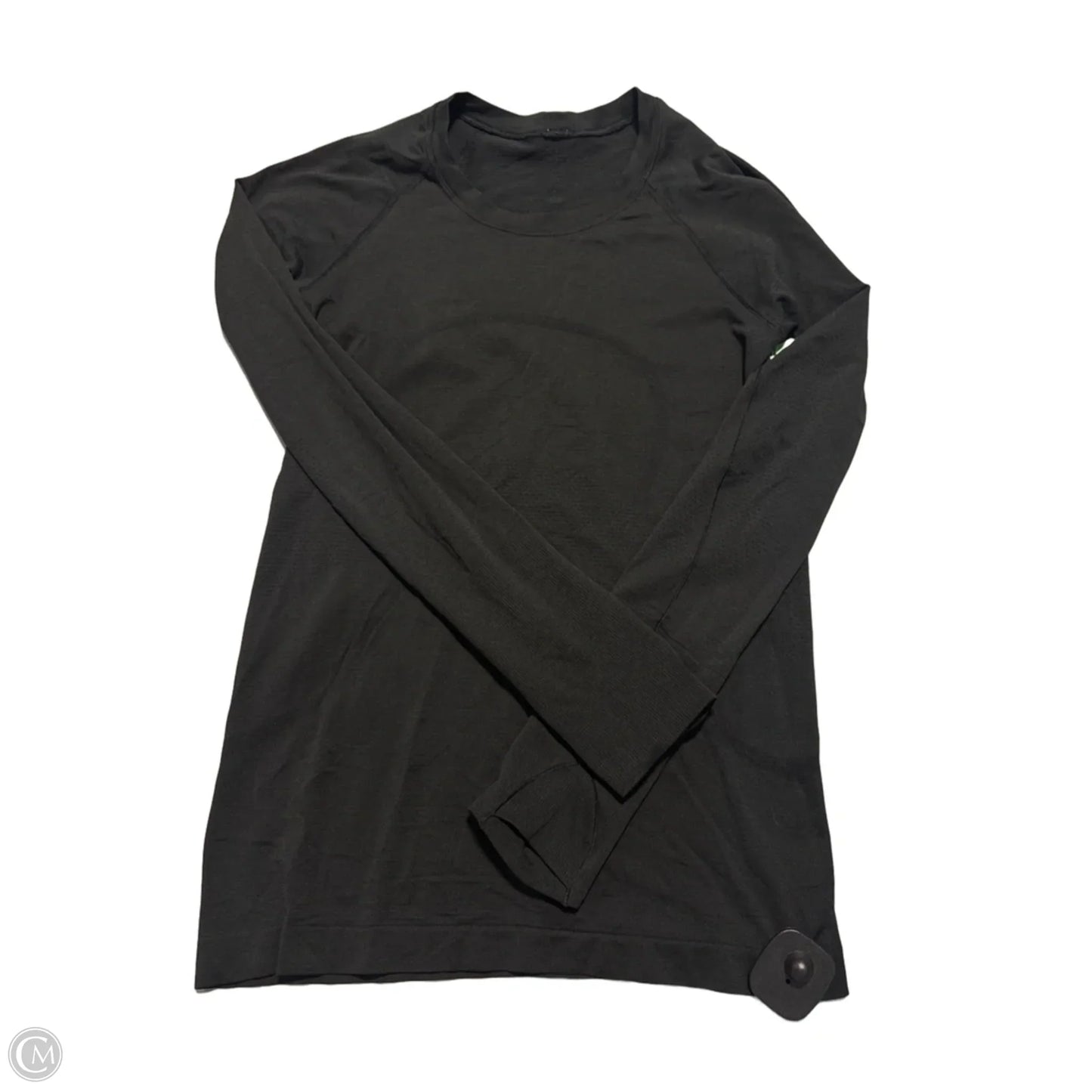 Athletic Sweatshirt Hoodie By Lululemon In Black, Size: 4
