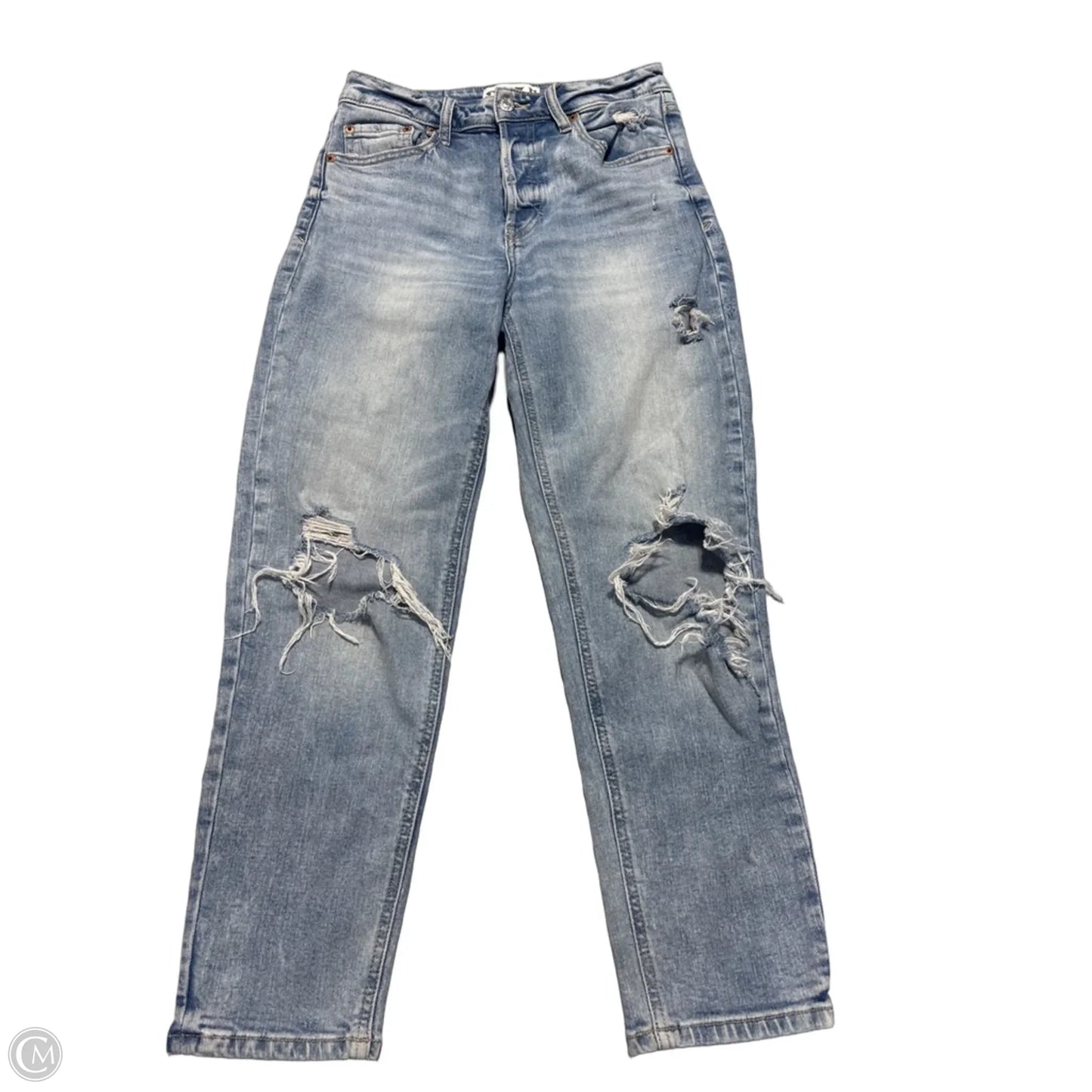 Jeans Straight By Daze Denim In Blue, Size: 2