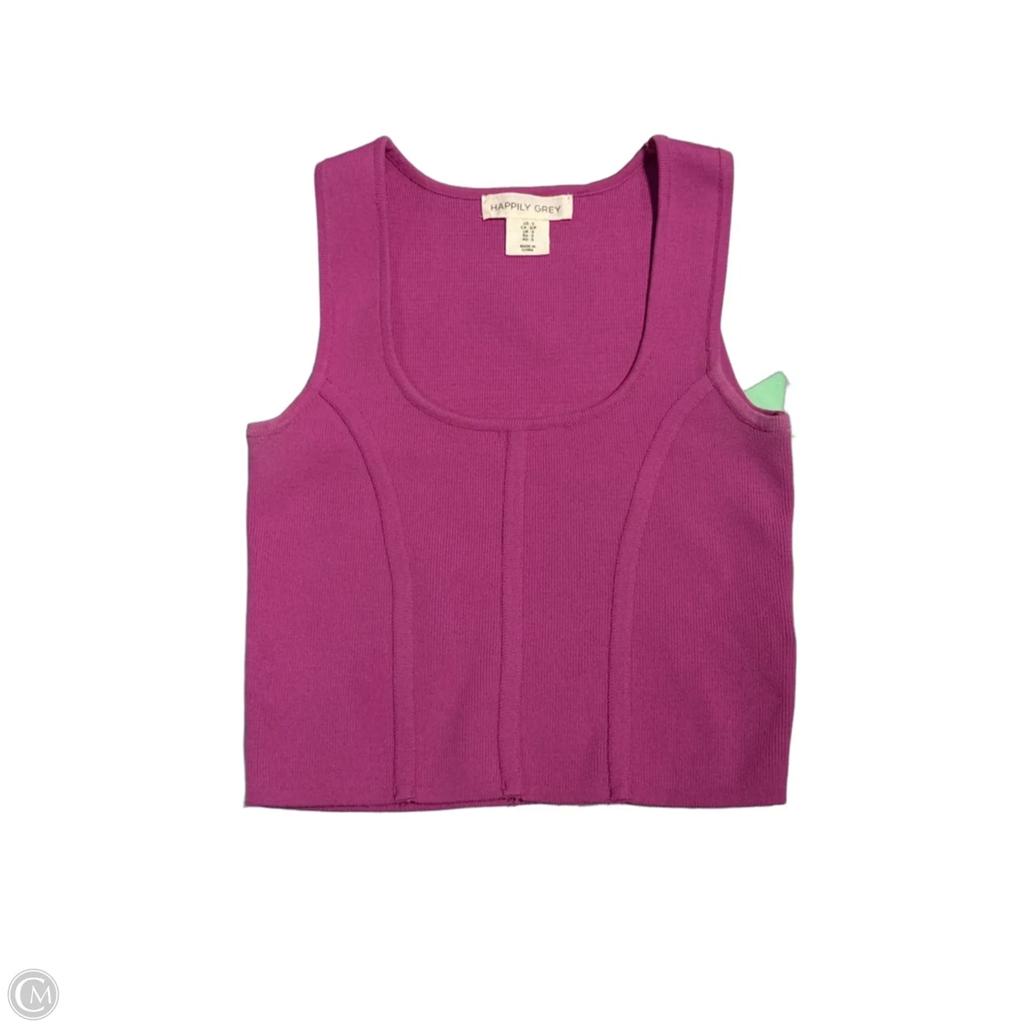 Tank Top By Happily Grey In Purple, Size: S