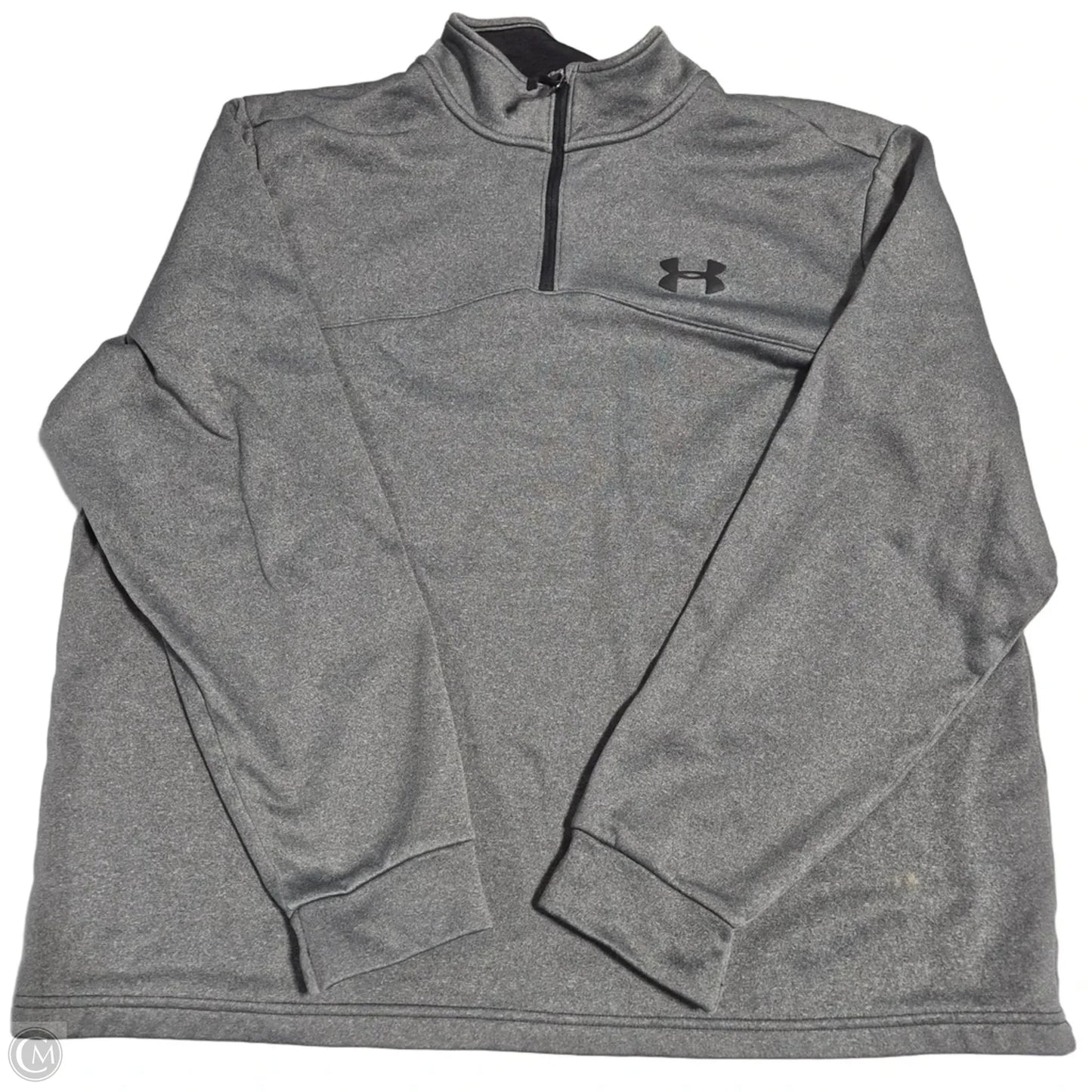 Sweatshirt Collar By Under Armour In Grey, Size: Xxl