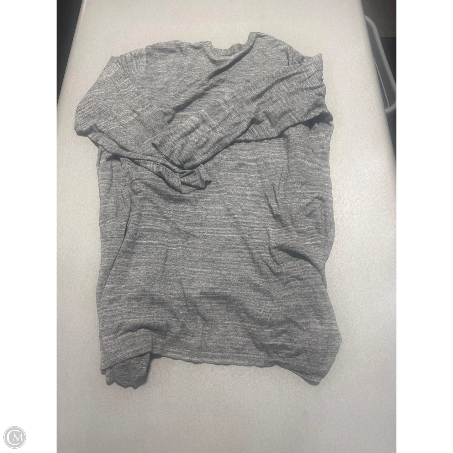 Cardigan By Calvin Klein In Grey, Size: 1x