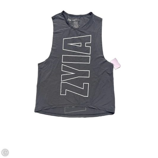 Athletic Tank Top By Zyia In Grey, Size: S