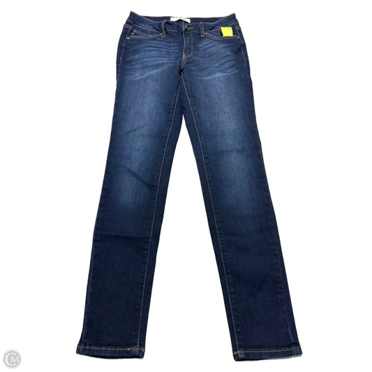 Jeans Skinny By Kancan In Blue Denim, Size: 6