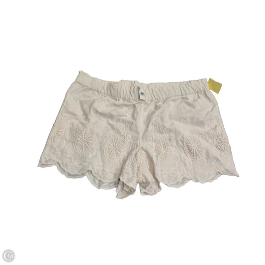 Shorts By Loft In Cream, Size: L