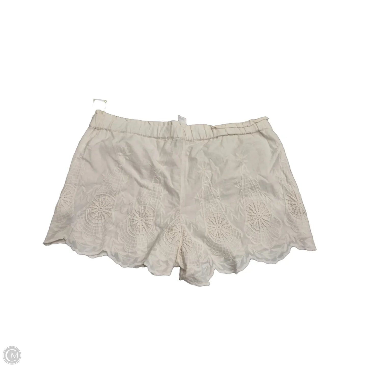 Shorts By Loft In Cream, Size: L