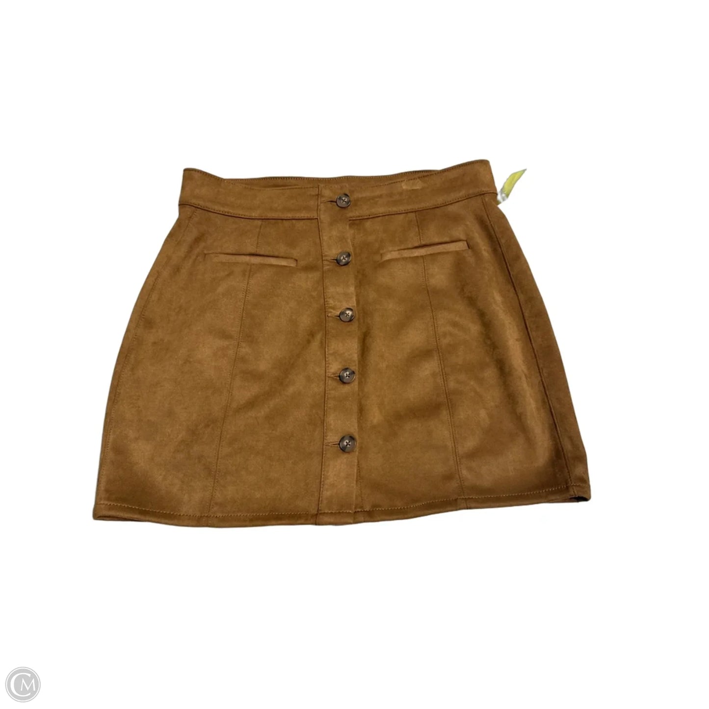 Skirt Midi By Maurices In Brown, Size: L