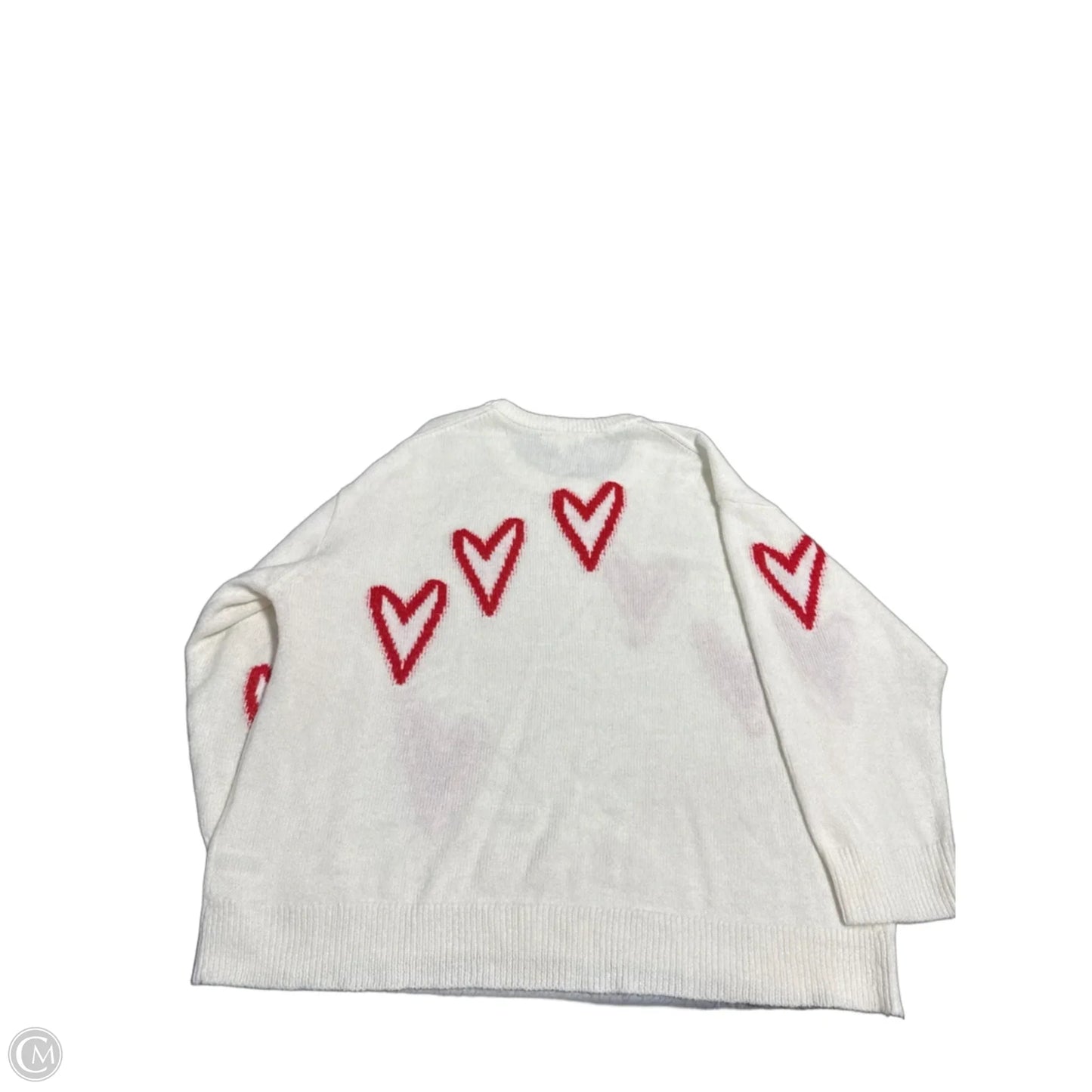 Sweater By Workshop In White, Size: 3x