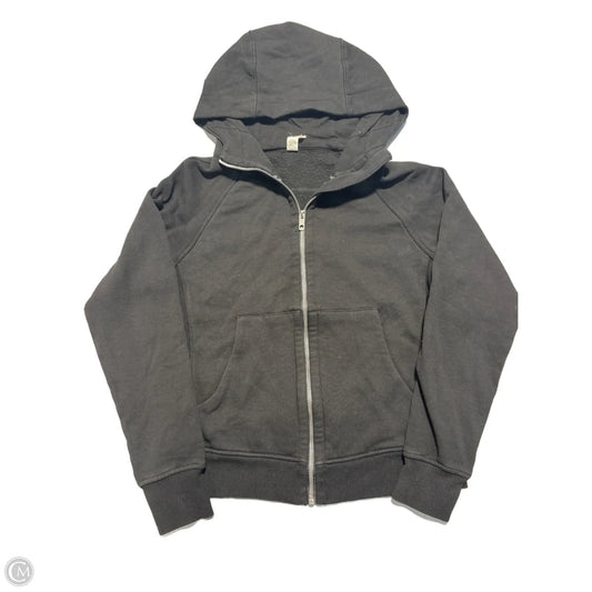 Sweatshirt Hoodie By Zyia In Black, Size: S