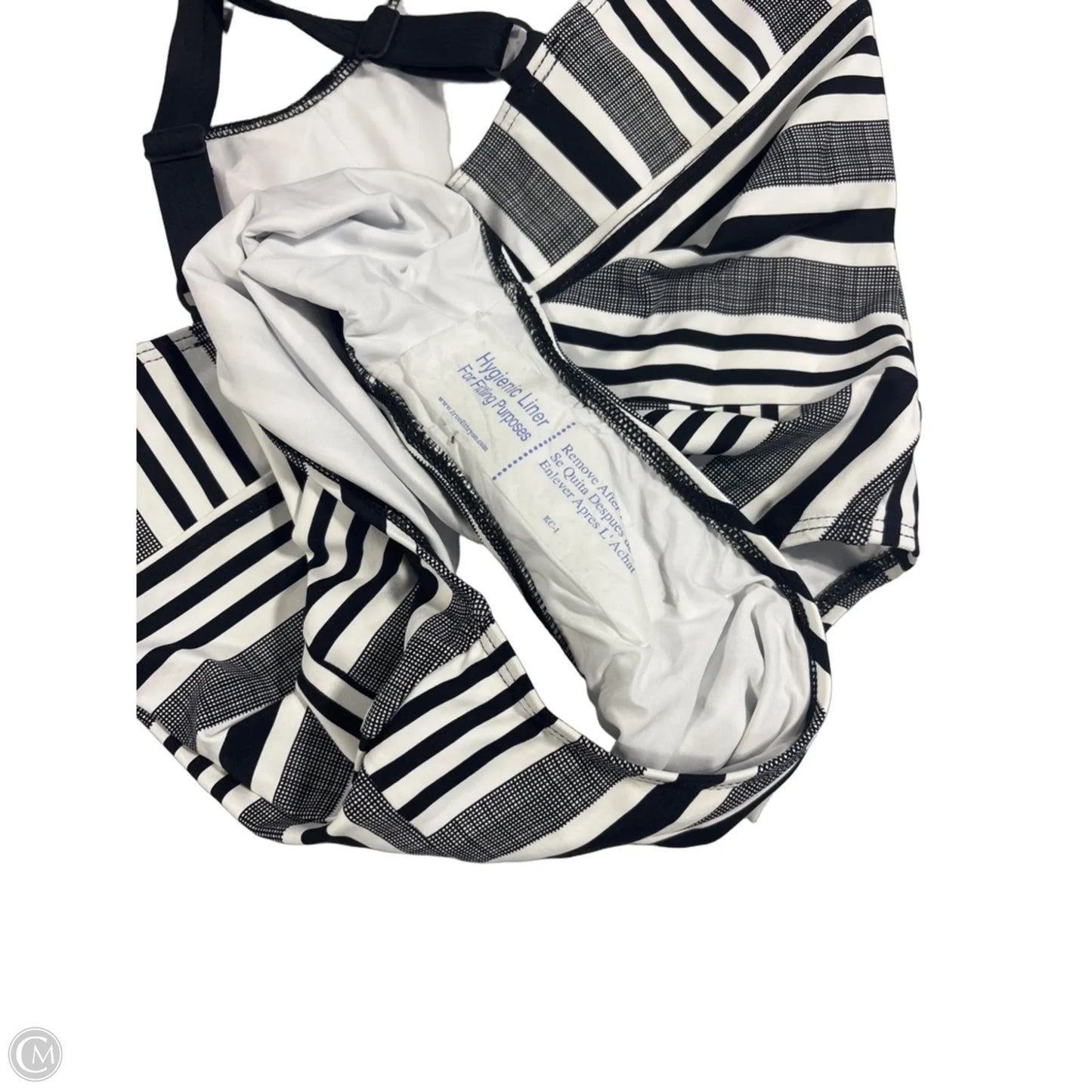 Swimsuit By Cme In Black & White, Size: L