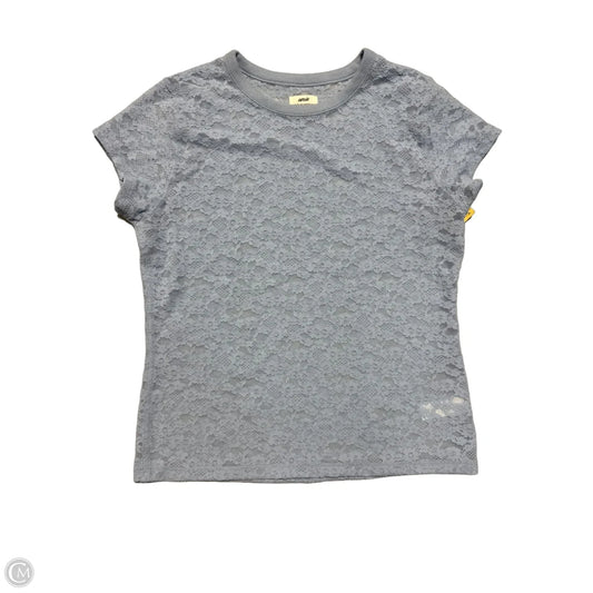 Top Short Sleeve By Aerie In Blue, Size: S