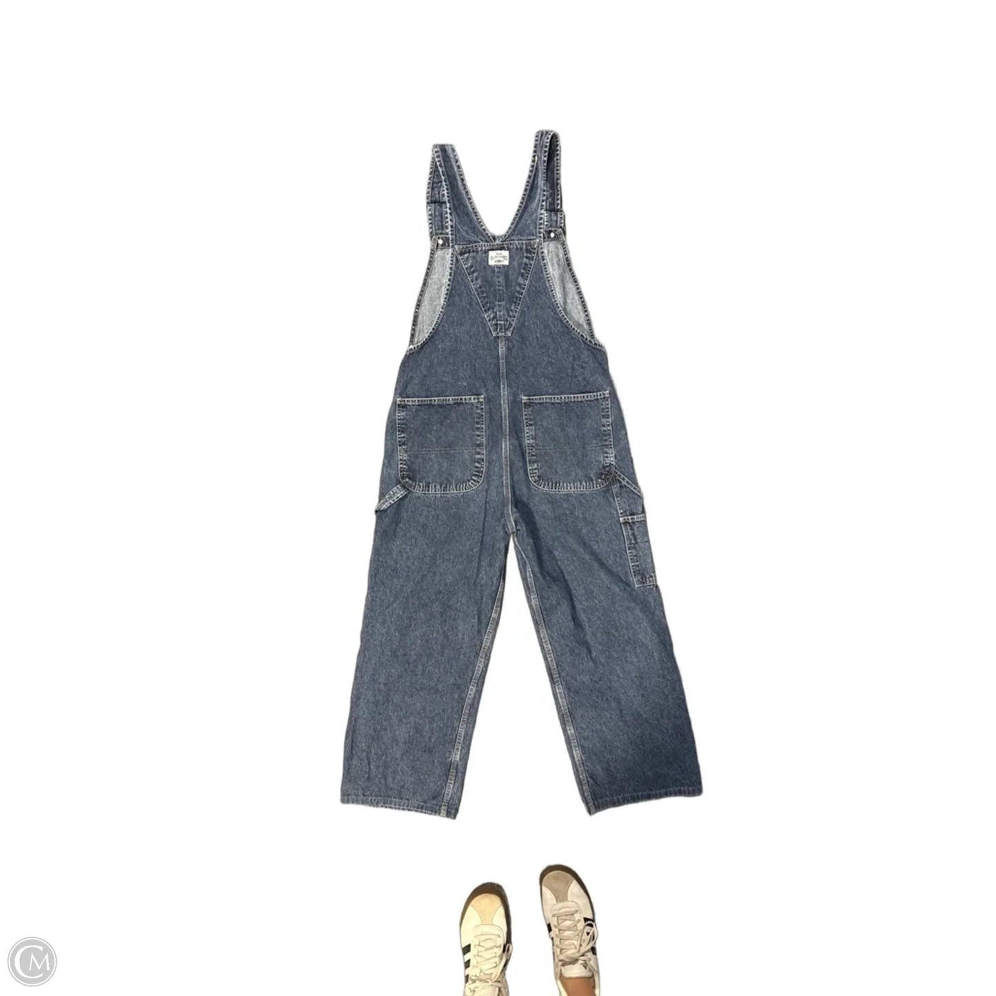 Overalls By Lee In Blue Denim, Size: L