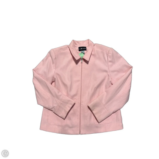Blazer By Sag Harbor In Pink, Size: 1x