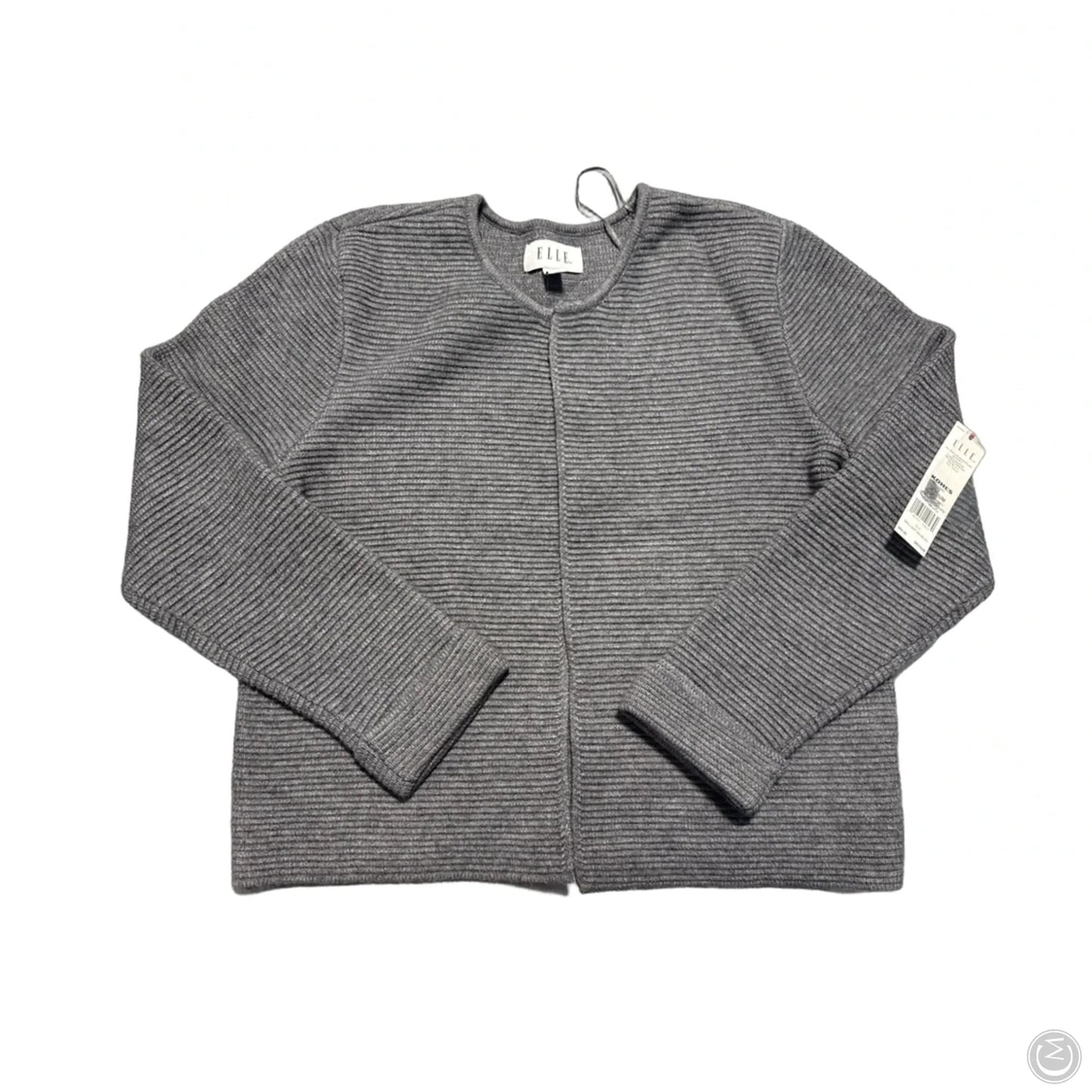 Cardigan By Elle In Grey, Size: M