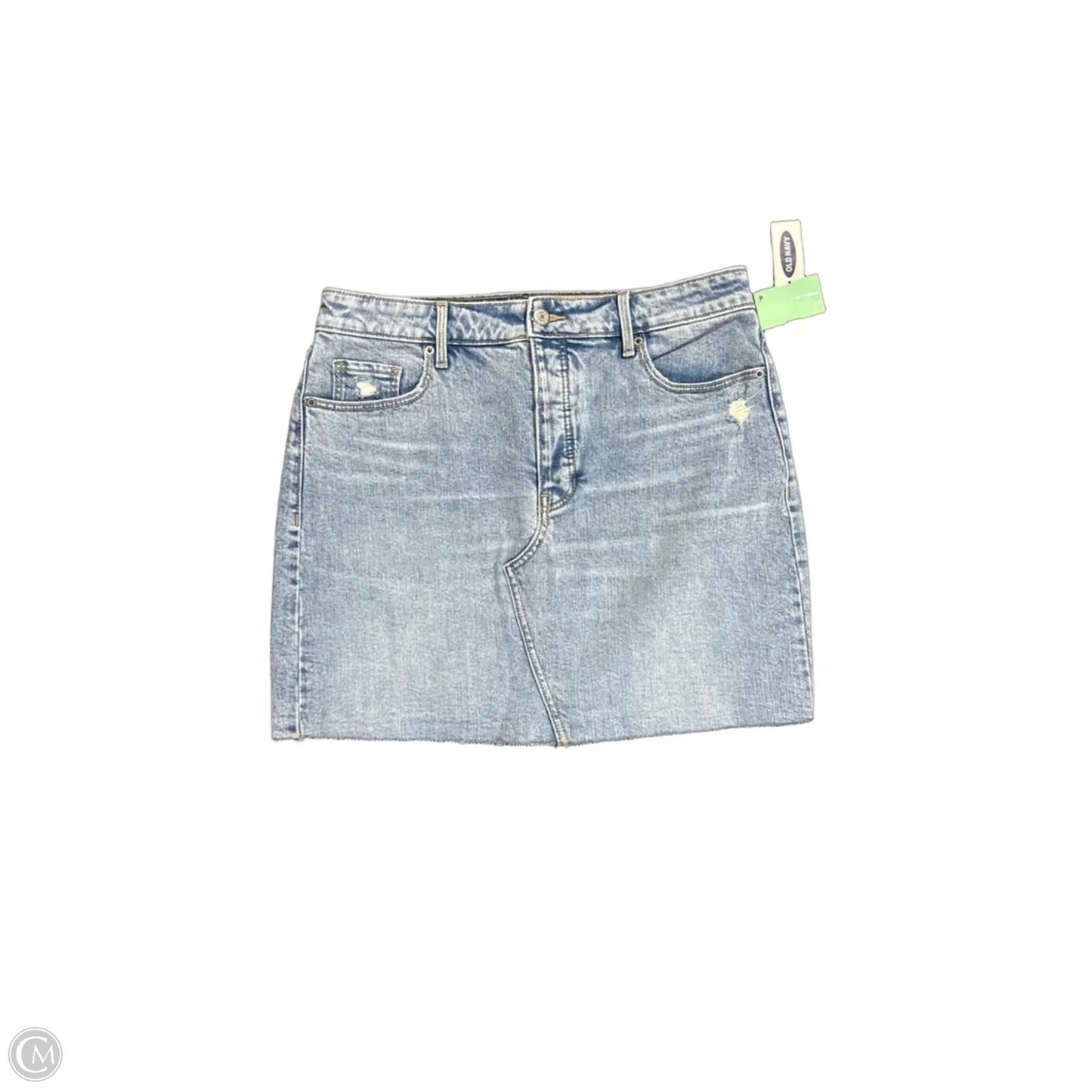 Skirt Mini & Short By Old Navy In Blue Denim, Size: 8