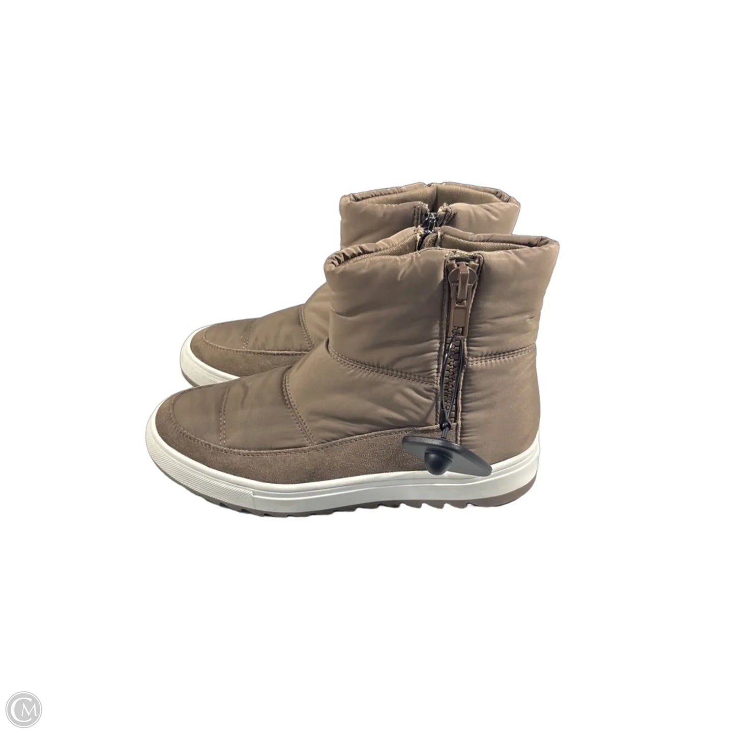 Boots Ankle Flats By Blondo In Brown, Size: 8
